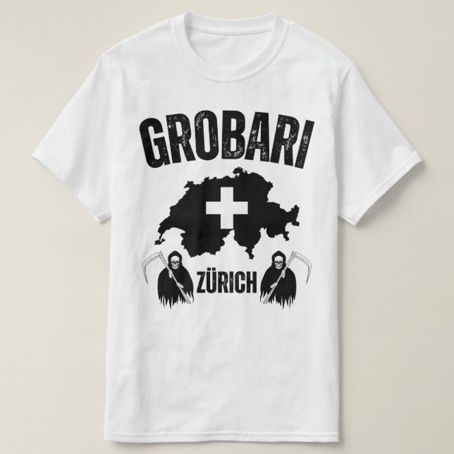 Camiseta Grobari Zürich (Frente do Design)