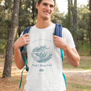 Camiseta Groelândia Está Ligando E Eu Tenho Que Ir
