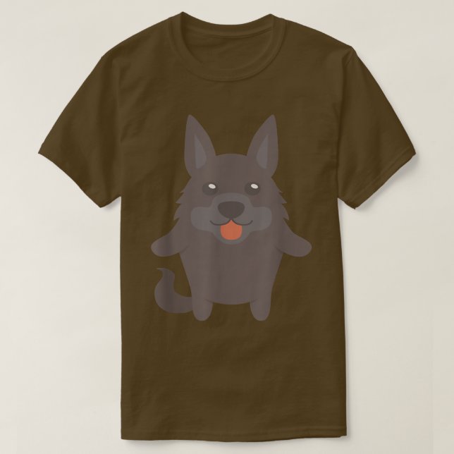 Camiseta Groenendael Dog  Belgian Shepherd Dog Tee Groenend (Frente do Design)