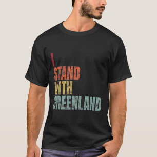 Camiseta Groenlândia I Stand With Groenlândia