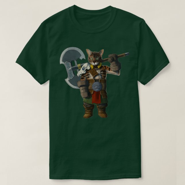 Camiseta Grog Cat (Frente do Design)