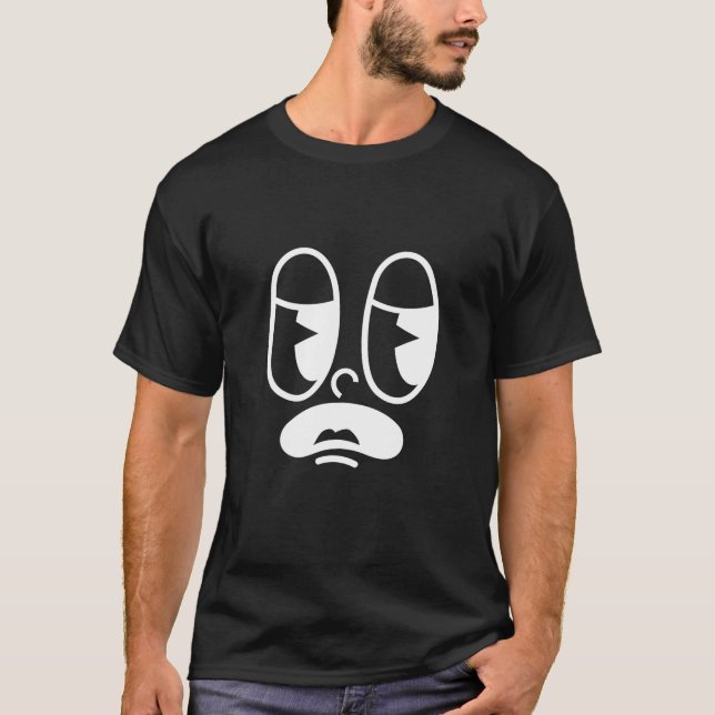 Camiseta Groggy Glitch Face (Frente)