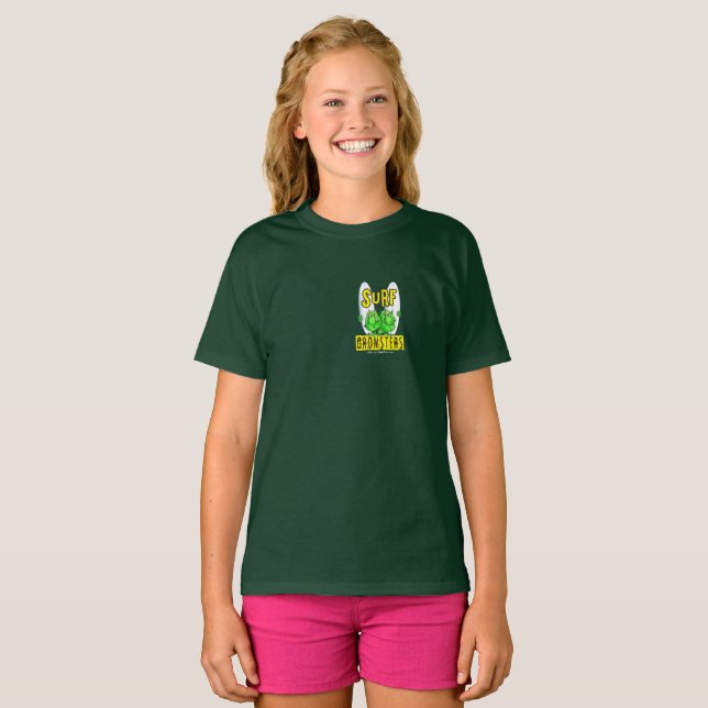 Camiseta grom de surf mais mordaz (Frente Completa)