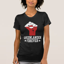 Camiseta Gronelandês Para Sempre - Apoio à Gronelândia