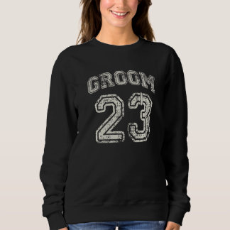 Camiseta Groom Engagement Party Groom Matching 2023 Honeymo