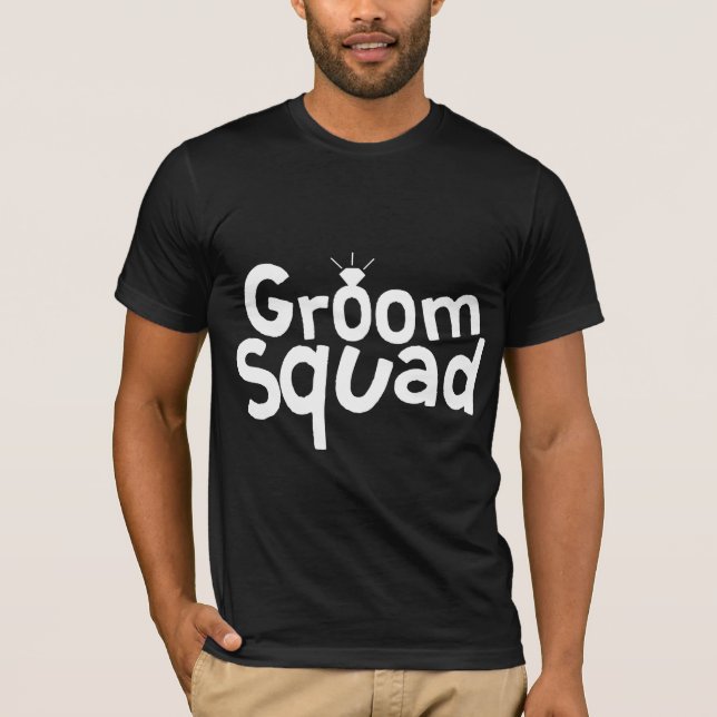CAMISETA GROOM SQUAD (Frente)