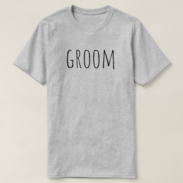 Camiseta Groom To Be Bridal Party Wedding (Frente do Design)