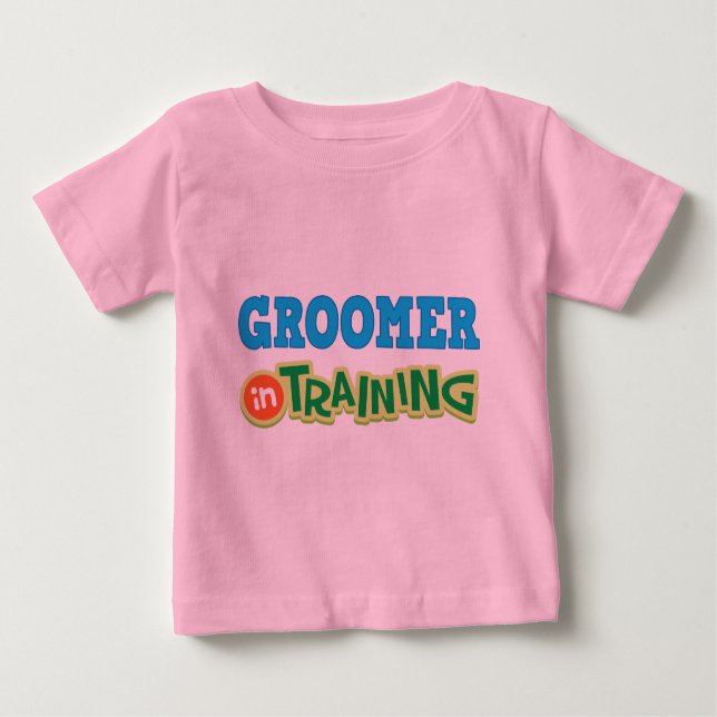 Camiseta Groomer no treinamento (futuro) (Frente)