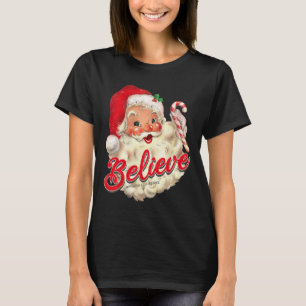 Camiseta Groovage Vintage Papai Noel Feliz Homens De Natal
