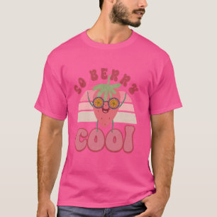 Camiseta Groovberry Morango Tão Legal Fruta De Berry Que Pa