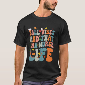 Camiseta Groove Fall Vibes e aquela Enfermeira de Ação de G