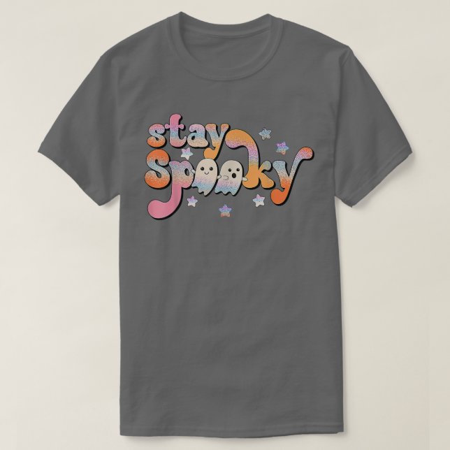 Camiseta Groove Keep Spooky Halloween Fall (Frente do Design)