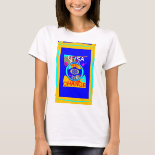 Camiseta Groove psicodélica: Pop Art Abstrato de energia