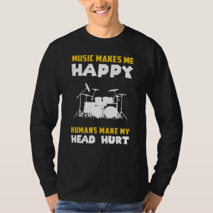 Camiseta Groove to Drum Beats e incorpore a Hilaridade de H