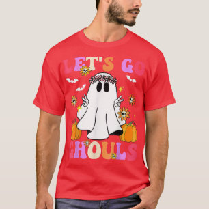 Camiseta Groovny Funny Vamos Ir Ghouls Bonito Fantasma do H