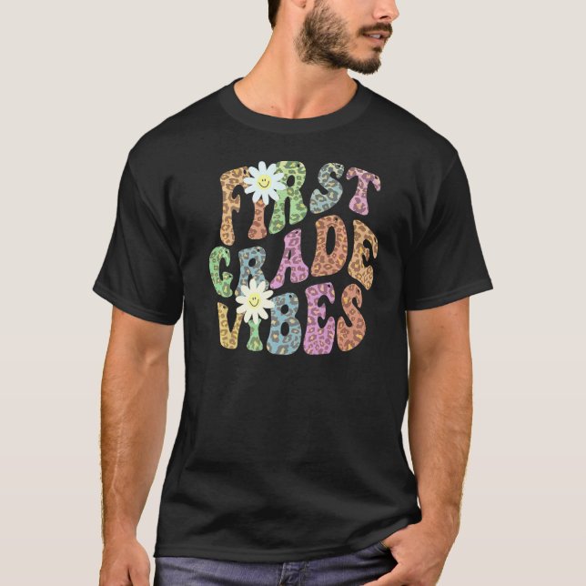 Camiseta Groovy 1rua GRAU VIBES Professor de primeira geraç (Frente)