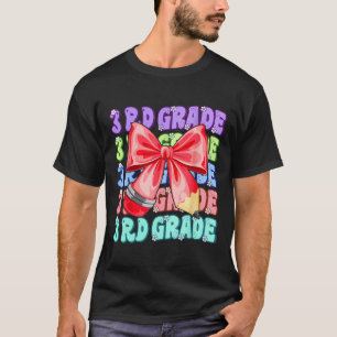 Camiseta Groovy 3ª Série Volta às Aulas Primeiro Dia de Ter