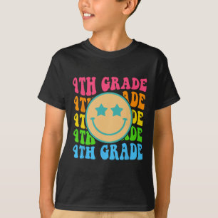 Camiseta Groovy 4º Grau Vibes Enfrentam Professores Retro D