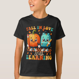 Camiseta Groovy Apaixona-Se Por Aprender Aut De Ação De Gra