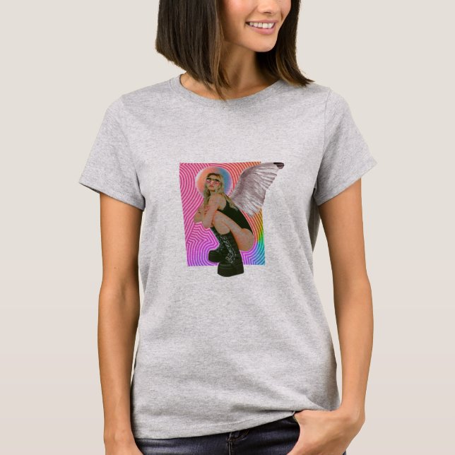 Camiseta Groovy Blond Angel (Frente)