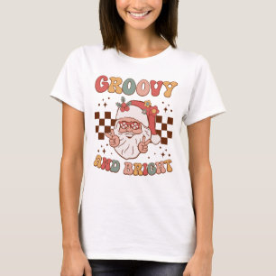 Camiseta Groovy Bright Papais noeis Peace 2023