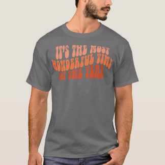 Camiseta Groovy Cai No Outono É A Época Mais Maravilhosa Do
