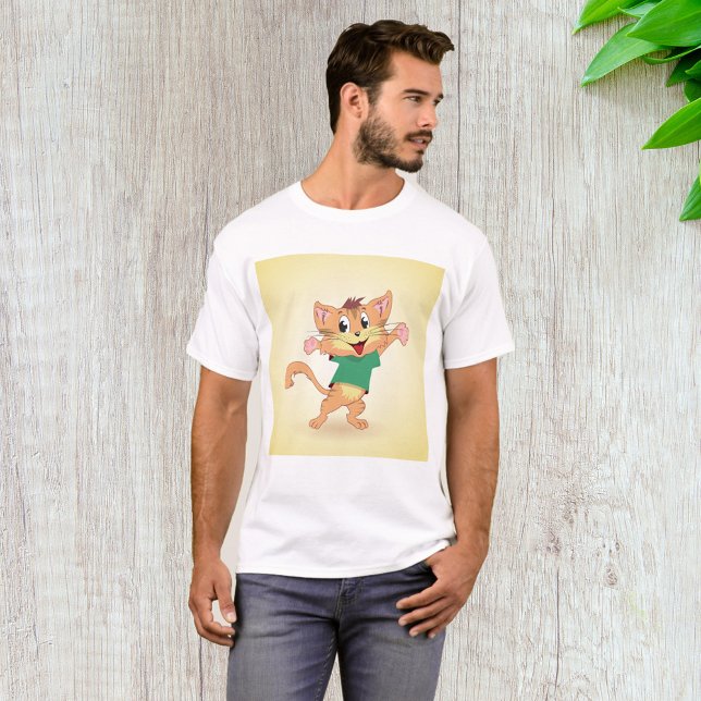 Camiseta Groovy Cat (Criador carregado)