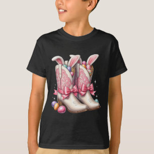 Camiseta Groovy Cute Easter Ovos Arranja Uivela Ocidental