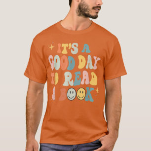 Camiseta Groovy, é um bom dia ler um livro
