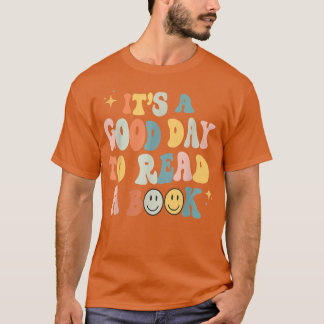 Camiseta Groovy, é um bom dia ler um livro