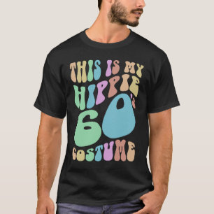 Camiseta Groovy, este é o meu HIPPIE SEXTY Figurume Velho S