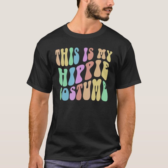 Camiseta Groovy, este é o meu Hipster de fantasia HIPPIE (Frente)