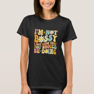 Camiseta Groovy, eu não sou chefe. Eu só sei o que você dev