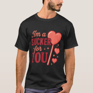 Camiseta Groovy Eu Sou um Otário Por Você Retro Heart Candy