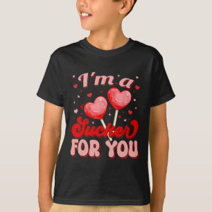 Camiseta Groovy Eu Sou Um Trouxa Por Você Doces Corações Re