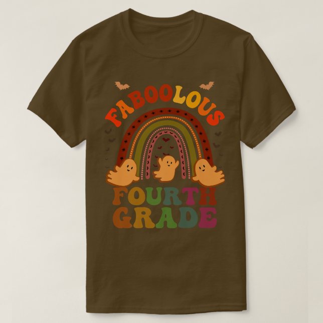 Camiseta Groovy FABOOLOUS 4º PROFESSOR DE 4º GRAU Figurino  (Frente do Design)