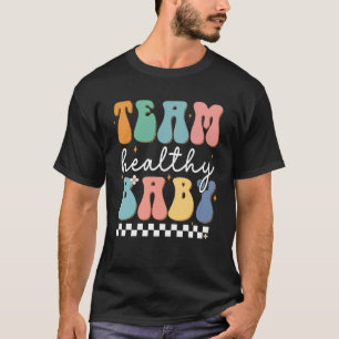 Camiseta Groovy gender revelou seleção saudável de festas p