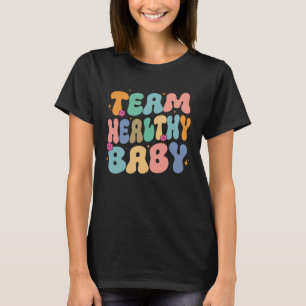 Camiseta Groovy gender revelou seleção saudável de festas p