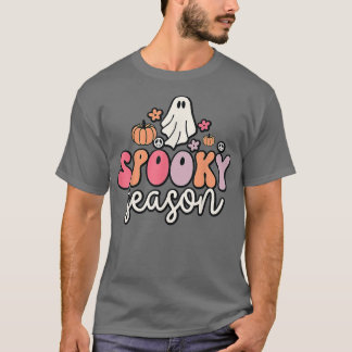 Camiseta Groovy Ghost Spooky Season 866
