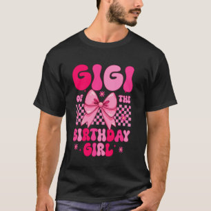 Camiseta Groovy Gigi Da Família Coquette Da Menina De Anive