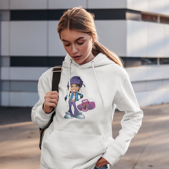 Camiseta Groovy Girl Com Estéreo (Criador carregado)
