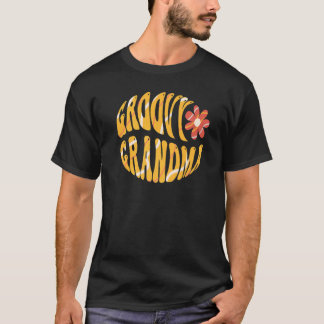 Camiseta Groovy Grandma 70s Nostalgia estética de 1970
