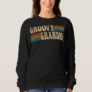 Camiseta Groovy Grandma 70s Nostalgia estética de 1970