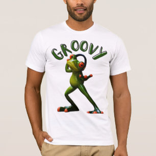 Camiseta Groovy Green Sapo