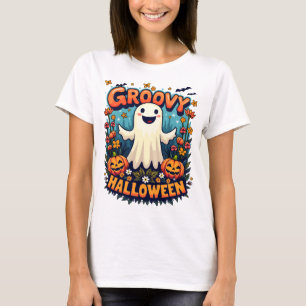 Camiseta Groovy Halloween