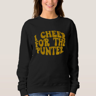 Camiseta Groovy I Cheer For The Punter