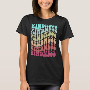 Camiseta Groovy KINDNESS diz não ao bully Anti-bullying em