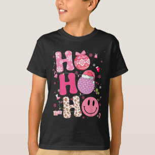 Camiseta Groovy Leopard Disco Natal Papais noeis Mulheres G