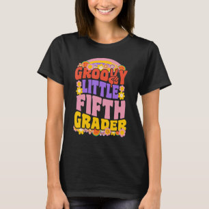 Camiseta Groovy Little 5Grader Retro Wavy 70s Vintage