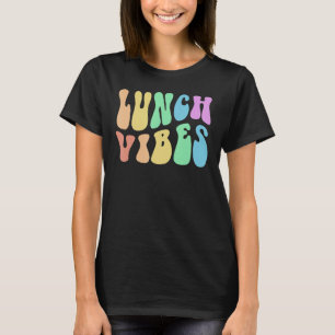 Camiseta Groovy LUNCH VIBES - Cozinhar Lady School F